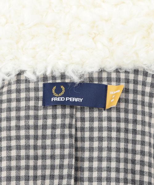 CAROLINA GLASER（カロリナ グレイサー）の「FRED PERRY DESIGNED BY MEG / チェスターコート（チェスターコート・レディース・ブラウン/ネイビー・ONE SIZE）」の18枚目の写真