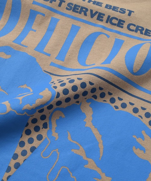 GLAZOS（グラソス）の「アソートバックFOODプリント長袖Tシャツ（Tシャツ/カットソー・キッズ・ブラック/ベージュ/ホワイト・140cm/150cm/160cm/170cm）」の19枚目の写真