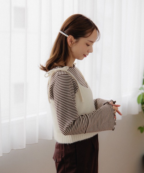 flower(フラワー)の「パーリークリップ(バレッタ/ヘアクリップ・レディース・ホワイト・FREE)」の14枚目の写真