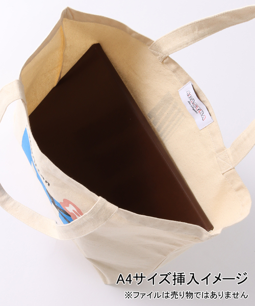 JOURNAL STANDARD（ジャーナルスタンダード）の「【ADASTRA /アダストラ】M Logo Tote Bag（トートバッグ・メンズ・アイボリー・FREE）」の6枚目の写真