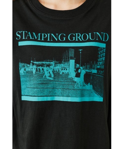 RODEO CROWNS WIDE BOWL(ロデオクラウンズワイドボウル)の「BMJ Photo L/S Tシャツ(Tシャツ/カットソー・レディース・オフホワイト/マスタード/チャコールグレー・FREE)」の17枚目の写真