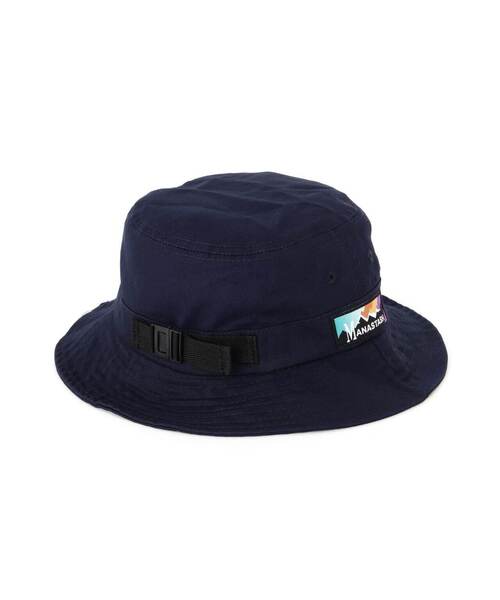 MANASTASH（マナスタッシュ）の「MANASTASH/マナスタッシュ/RAINBOW LOGO HAT/レインボーロゴハット（ハット・メンズ・ネイビー/オリーブ系/ブラック・F）」の6枚目の写真