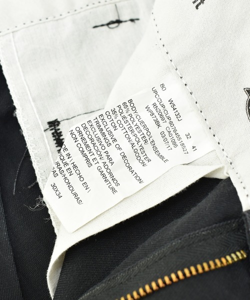 Dickies(ディッキーズ)の「【ヴィンテージ古着】Dickies / ディッキーズ Slim Straight ワークパンツ ブラック(チノパンツ・メンズ・ブラック・30)」の8枚目の写真