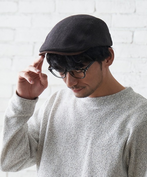 ikka(イッカ)の「コーデュロイハンチング帽(ハンチング/ベレー帽・メンズ・ブラック/ベージュ・FREE)」の15枚目の写真