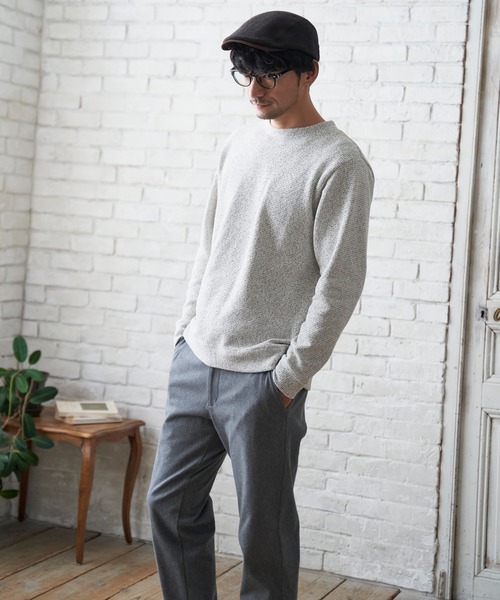 ikka(イッカ)の「コーデュロイハンチング帽(ハンチング/ベレー帽・メンズ・ブラック/ベージュ・FREE)」の18枚目の写真