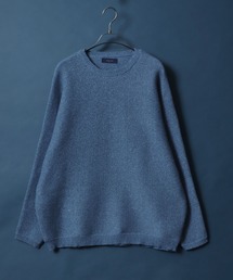 Polyester MIX Milan Rib Dolman Sleeve Knit Pullover/ミラノリブ ドルマンスリーブ ニット プルオーバー