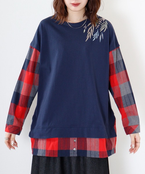 EMAGO レイヤード風プルオーバー（その他トップス）｜Emago（イマゴ）