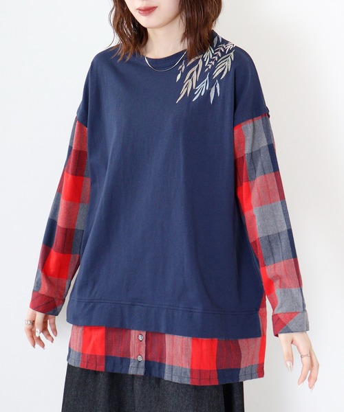 EMAGO レイヤード風プルオーバー（その他トップス）｜Emago（イマゴ）