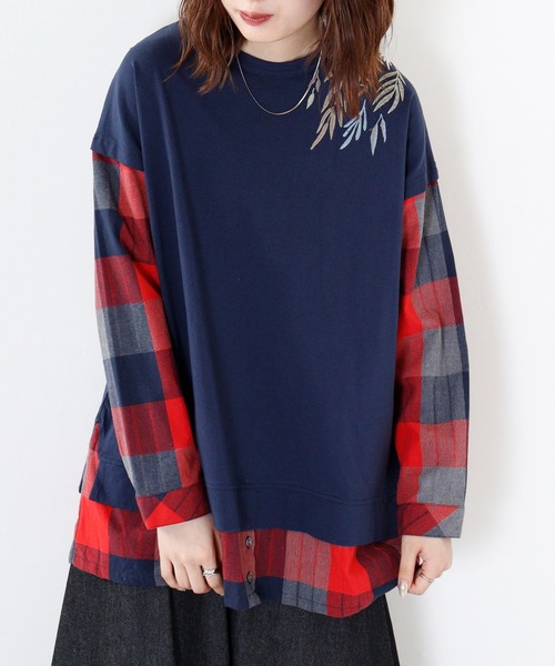 EMAGO レイヤード風プルオーバー（その他トップス）｜Emago（イマゴ）