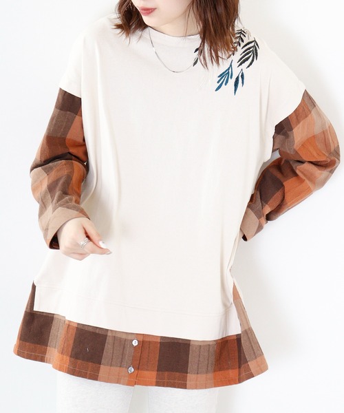 EMAGO レイヤード風プルオーバー（その他トップス）｜Emago（イマゴ）