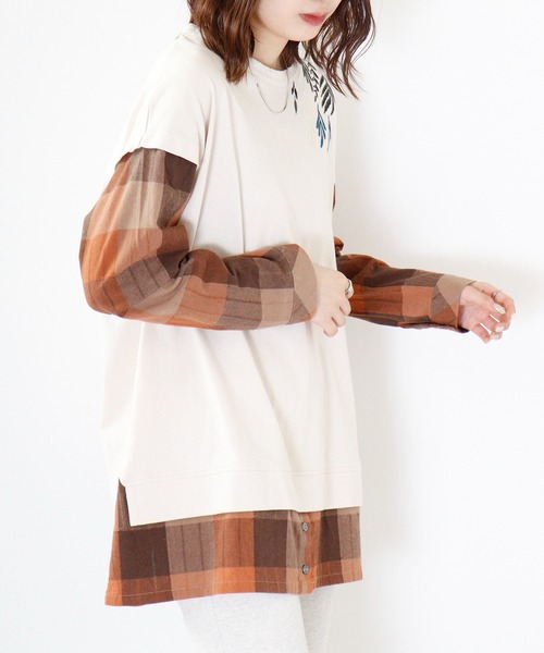 EMAGO レイヤード風プルオーバー（その他トップス）｜Emago（イマゴ）