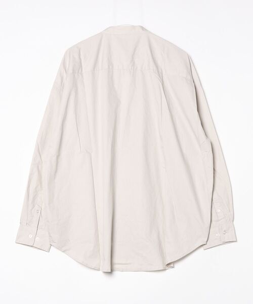 ブロードルーズフィットバンドカラーシャツ（シャツ/ブラウス）｜Mag.（マグ）