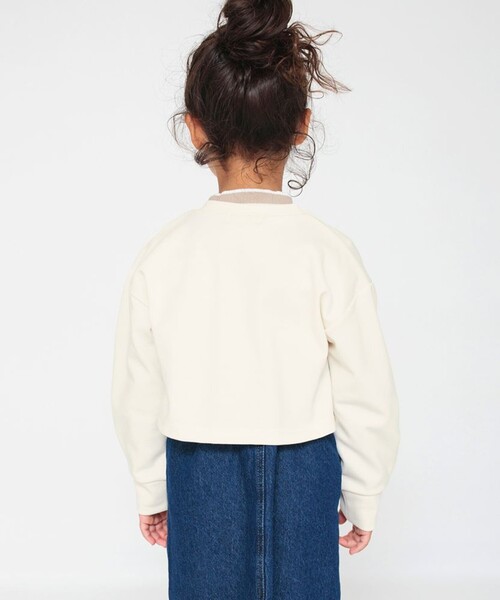 BRANSHES（ブランシェス）の「ストレッチポンチカーディガン（ニット/セーター・キッズ・ブラック/レッド/アイボリー・130/110/120/150/100/140/90）」の10枚目の写真