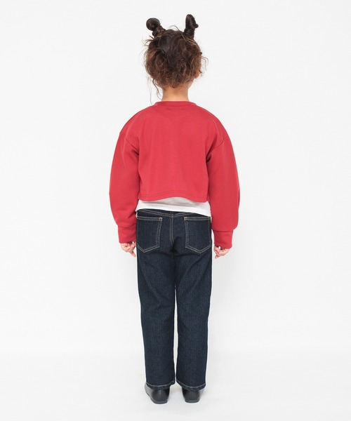 BRANSHES（ブランシェス）の「ストレッチポンチカーディガン（ニット/セーター・キッズ・ブラック/レッド/アイボリー・130/110/120/150/100/140/90）」の6枚目の写真