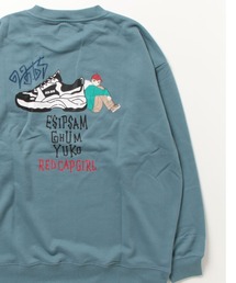 23.65/イーシプサムチョンユクオ 【web限定】23.65×RED CAP GIRL イラストプリントクルースウェット