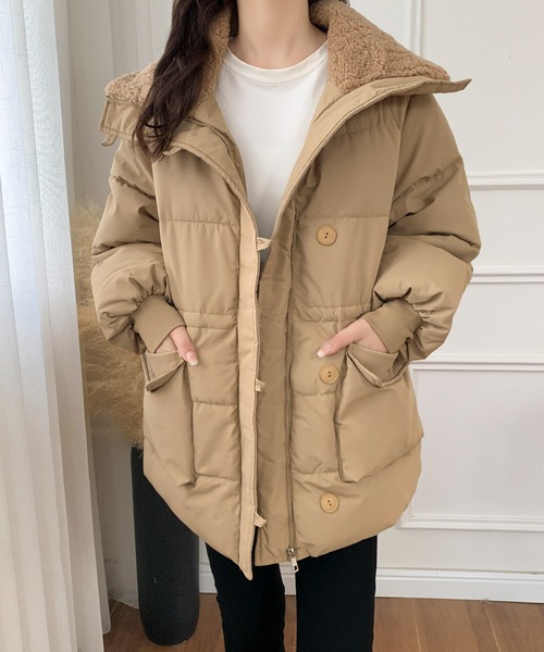 ABITOKYO（アビトーキョー）の「オーバーサイズボア襟スタンドカラー