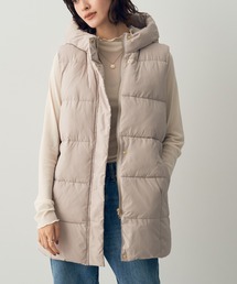 YECCA VECCA | 中綿フーディーベスト(ダウンベスト)