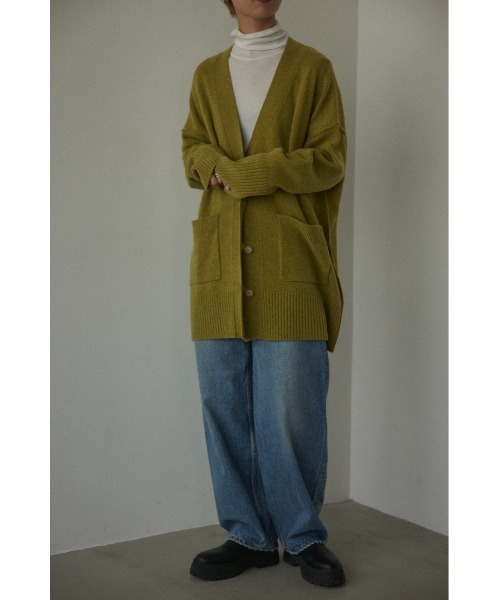 BLACK BY MOUSSY（ブラックバイマウジー）の「PUNA vintage long denim（プナビンテージロングデニム)（デニムパンツ・レディース・ブルー・24inch/23inch/25inch/26inch）」の10枚目の写真