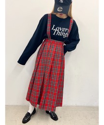 WC | 2WAYチェックプリーツロングスカート(スカート)