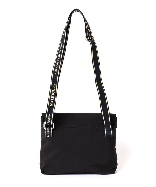 PENDLETON（ペンドルトン）の「【PENDLETON/ ペンドルトン】LOGOTAPE FLAP SHOULDER 233033（ショルダーバッグ・メンズ・ブラック/ベージュ・FREE）」の17枚目の写真