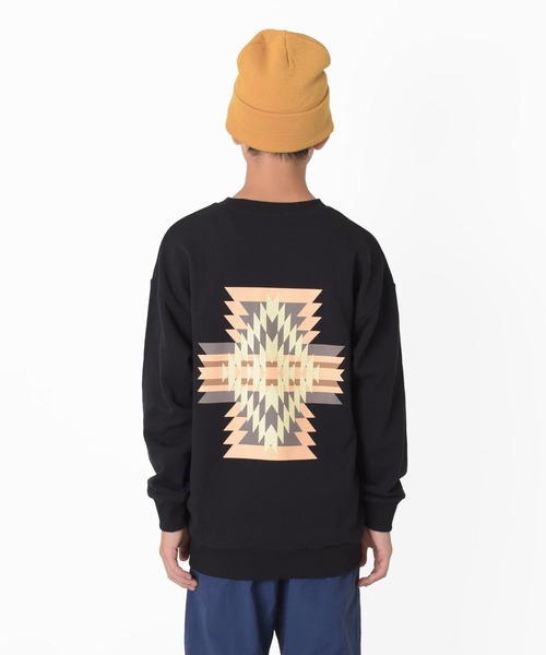 PEN FIELD（ペンフィールド）の「【Penfield】TC裏毛・ネイティブ柄バックプリントトレーナー（その他トップス・キッズ・ブラック/ベージュ/グレー・140cm/150cm/160cm/170cm）」の6枚目の写真