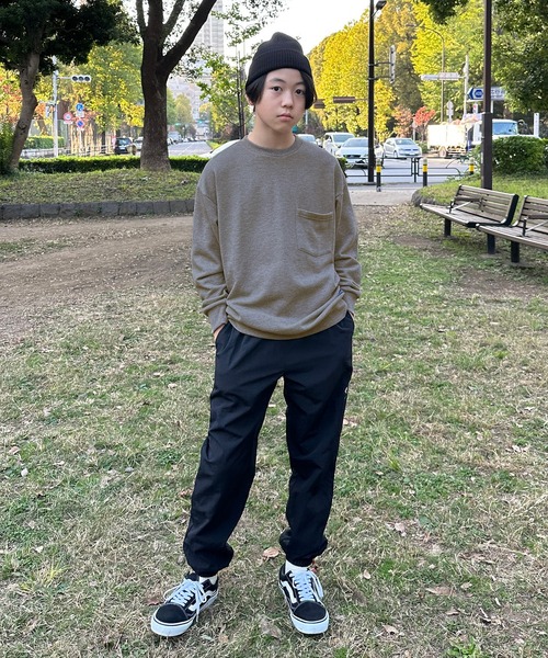 PEN FIELD（ペンフィールド）の「【Penfield】TC裏毛・ネイティブ柄バックプリントトレーナー（その他トップス・キッズ・ブラック/ベージュ/グレー・140cm/150cm/160cm/170cm）」の15枚目の写真