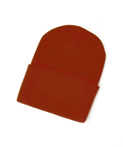 ABAHOUSE（アバハウス）の「＜BASIQUENTI＞【丸洗いOK】ユニセックス シンプル ワイドロール プレーンワッチ ニットワッチ/ニットキャップ（ニットキャップ/ビーニー・メンズ・グリーン系その他/ブラック/マスタード/ダークネイビー/オフホワイト/ブラウン/ブラウン系その他/グレー系その他・フリー）」の5枚目の写真