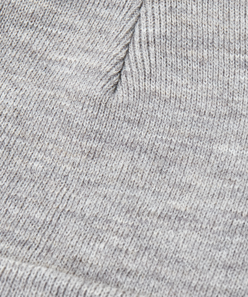 ABAHOUSE（アバハウス）の「＜BASIQUENTI＞【丸洗いOK】ユニセックス シンプル ワイドロール プレーンワッチ ニットワッチ/ニットキャップ（ニットキャップ/ビーニー・メンズ・グリーン系その他/ブラック/マスタード/ダークネイビー/オフホワイト/ブラウン/ブラウン系その他/グレー系その他・フリー）」の12枚目の写真