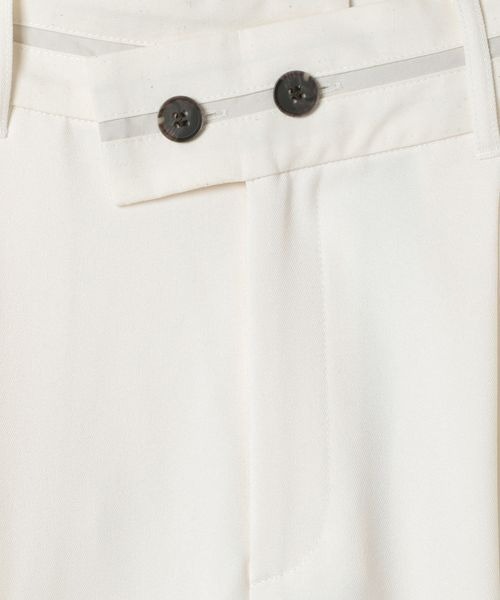 JEANASIS(ジーナシス)の「マーベルトタックワイドパンツ/987977(スラックス・レディース・オフホワイト/チャコールグレー/ベージュ・SMALL/MEDIUM)」の11枚目の写真