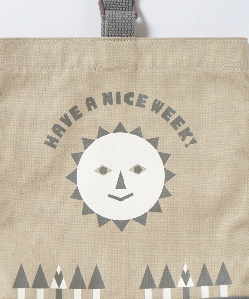 10mois(ディモワ)の「【tupera tupera × 10mois】tupera tupera シューズケース / 入園バッグ 通園バック(その他ベビー用品・キッズ・ブラウン/イエロー・ONE SIZE)」の5枚目の写真