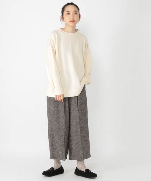 studio CLIP（スタディオクリップ）の「ふわふわカットソープルオーバー（Tシャツ/カットソー・レディース・ライトブルー/アイボリー/グレー/モカ・FREE）」の7枚目の写真