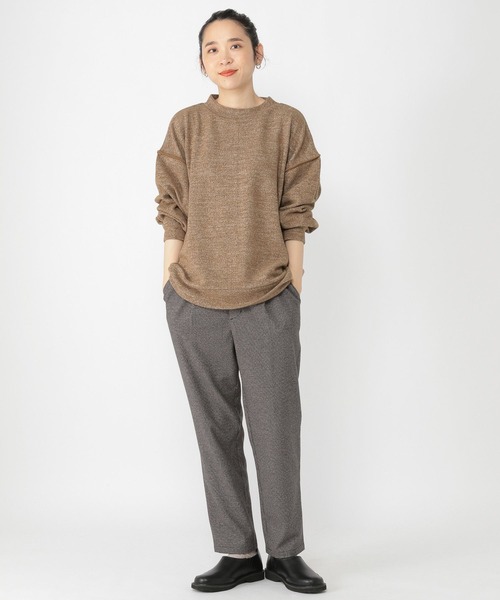 studio CLIP（スタディオクリップ）の「ふわふわカットソープルオーバー（Tシャツ/カットソー・レディース・ライトブルー/アイボリー/グレー/モカ・FREE）」の9枚目の写真