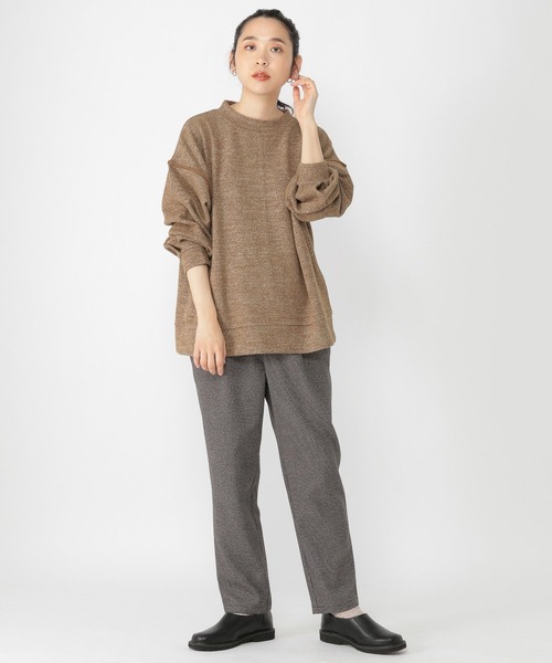 studio CLIP（スタディオクリップ）の「ふわふわカットソープルオーバー（Tシャツ/カットソー・レディース・ライトブルー/アイボリー/グレー/モカ・FREE）」の10枚目の写真