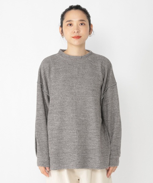 studio CLIP（スタディオクリップ）の「ふわふわカットソープルオーバー（Tシャツ/カットソー・レディース・ライトブルー/アイボリー/グレー/モカ・FREE）」の15枚目の写真