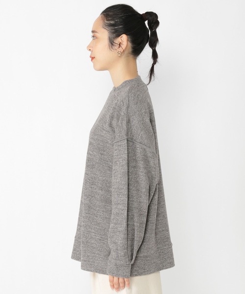 studio CLIP（スタディオクリップ）の「ふわふわカットソープルオーバー（Tシャツ/カットソー・レディース・ライトブルー/アイボリー/グレー/モカ・FREE）」の16枚目の写真