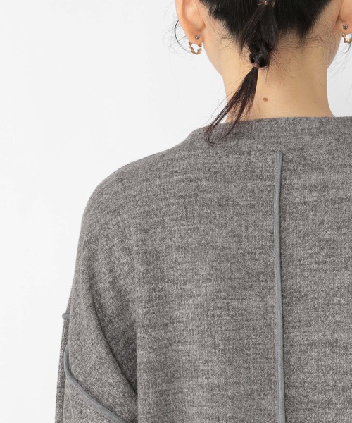 studio CLIP（スタディオクリップ）の「ふわふわカットソープルオーバー（Tシャツ/カットソー・レディース・ライトブルー/アイボリー/グレー/モカ・FREE）」の21枚目の写真