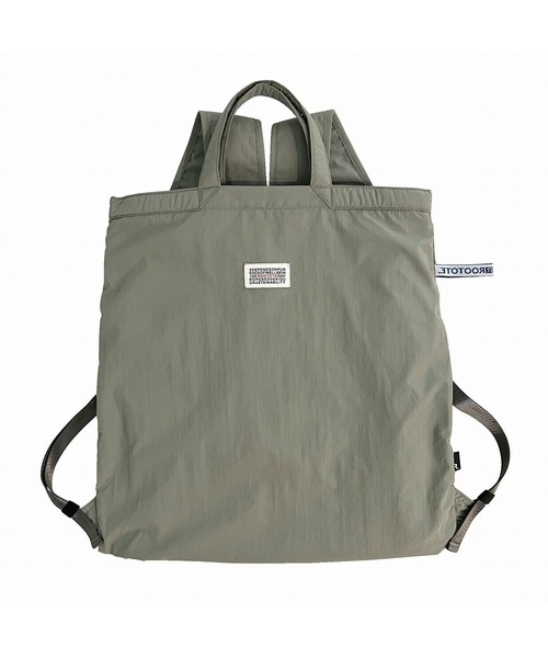 ROOTOTE(ルートート)の「ルートート/SN.セオルー.メッケル-A(バックパック/リュック・レディース・モスグリーン/スミクロ/グレー/ネイビー/ピンク/イエロー・FREE)」の3枚目の写真