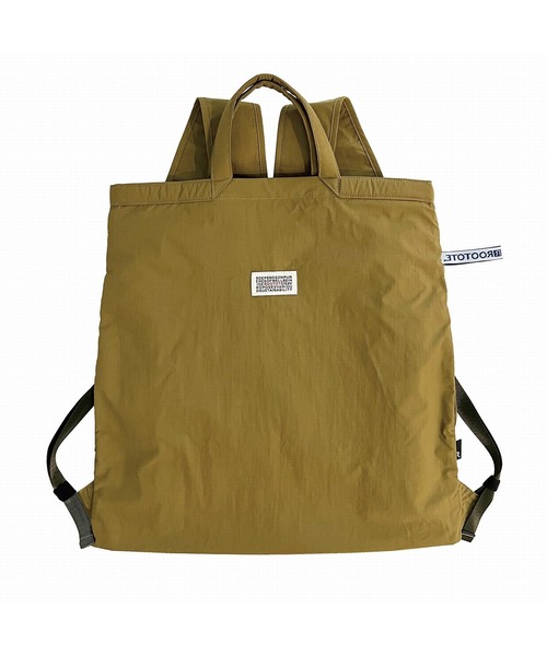 ROOTOTE(ルートート)の「ルートート/SN.セオルー.メッケル-A(バックパック/リュック・レディース・モスグリーン/スミクロ/グレー/ネイビー/ピンク/イエロー・FREE)」の4枚目の写真