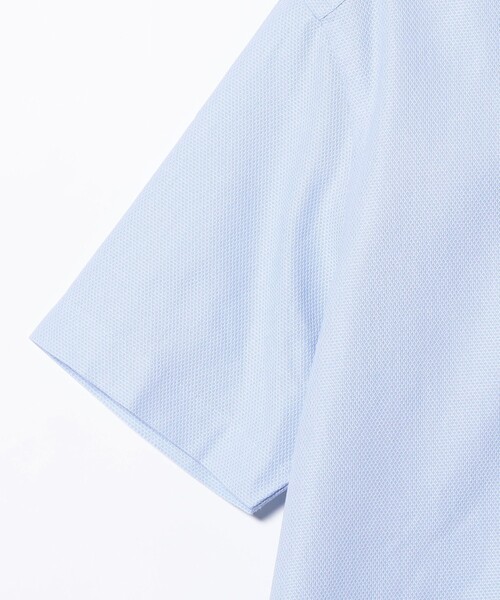 BEAMS F（ビームスエフ）の「BEAMS F / COOLMAX (R) カラミ ボタンダウンシャツ（ビジネスシャツ・メンズ・ホワイト/ネイビー/サックスブルー・LARGE/MEDIUM/SMALL/X-LARGE）」の20枚目の写真