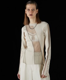 PRANK PROJECT | シアードッキングリブニット / Sheer Docking Rib Knit(ニット/セーター)