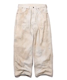 BEAMS PLUS | ハードツイスト オックスフォード プリント ペインター パンツ(その他パンツ)