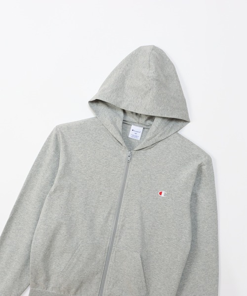 Champion（チャンピオン）の「【Champion/チャンピオン】キッズ ベーシック ジップフーデッドシャツ（パーカー・キッズ・ゴールド/ネイビー/ブラック/グレー・160/150/140/130/120/100/110）」の19枚目の写真