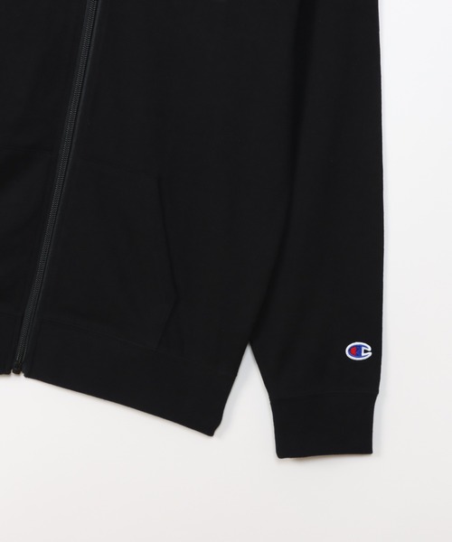 Champion（チャンピオン）の「【Champion/チャンピオン】キッズ ベーシック ジップフーデッドシャツ（パーカー・キッズ・ゴールド/ネイビー/ブラック/グレー・160/150/140/130/120/100/110）」の5枚目の写真