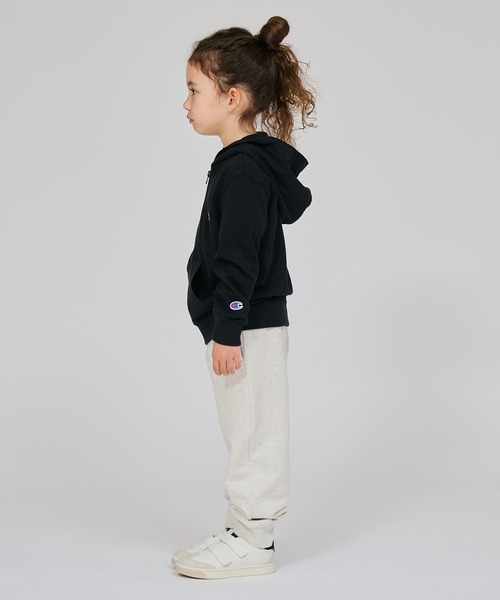 Champion(チャンピオン)の「【Champion/チャンピオン】キッズ ベーシック ジップフーデッドシャツ(パーカー・キッズ・ゴールド/ネイビー/ブラック/グレー・160/150/140/130/120/100/110)」の7枚目の写真