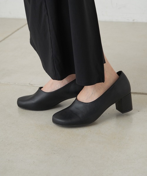 Omekashi(オメカシ)の「ラウンドトゥパンプス(パンプス・レディース・ブラック/ベージュ・38/36/37)」の9枚目の写真