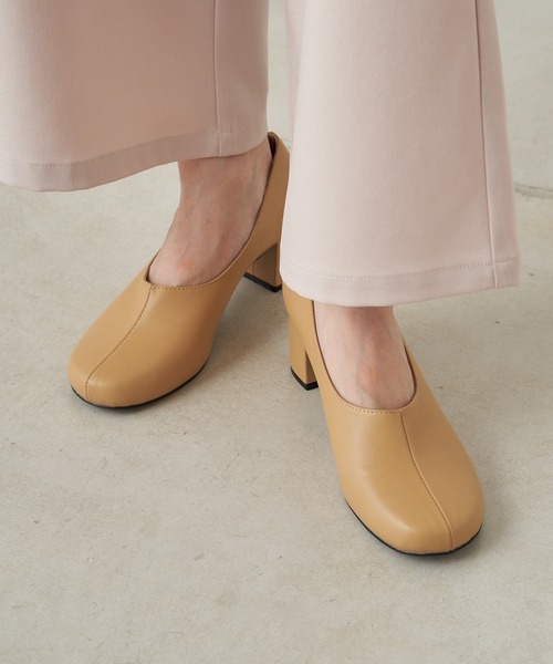 Omekashi(オメカシ)の「ラウンドトゥパンプス(パンプス・レディース・ブラック/ベージュ・38/36/37)」の11枚目の写真