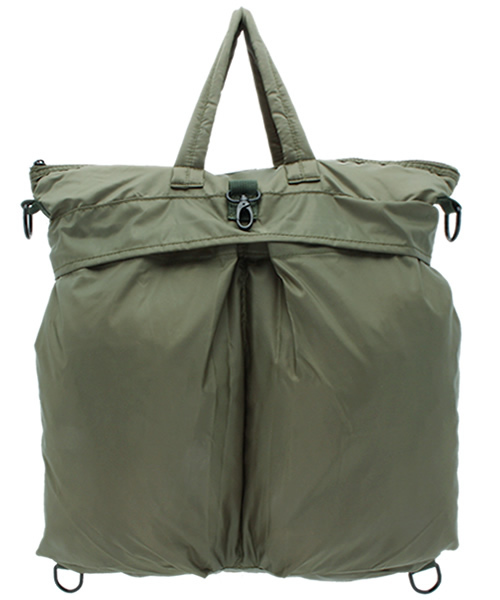 WEGO(ウィゴー)の「WEGO/ミリタリー3WAYバッグ(バックパック/リュック・レディース・カーキ/ブラック・FREE)」の1枚目の写真