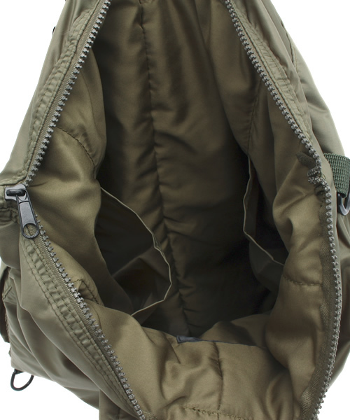 WEGO(ウィゴー)の「WEGO/ミリタリー3WAYバッグ(バックパック/リュック・レディース・カーキ/ブラック・FREE)」の6枚目の写真