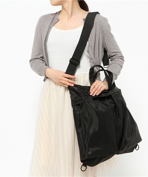 WEGO(ウィゴー)の「WEGO/ミリタリー3WAYバッグ(バックパック/リュック・レディース・カーキ/ブラック・FREE)」の3枚目の写真