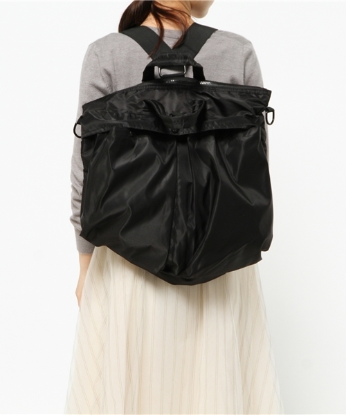 WEGO(ウィゴー)の「WEGO/ミリタリー3WAYバッグ(バックパック/リュック・レディース・カーキ/ブラック・FREE)」の4枚目の写真